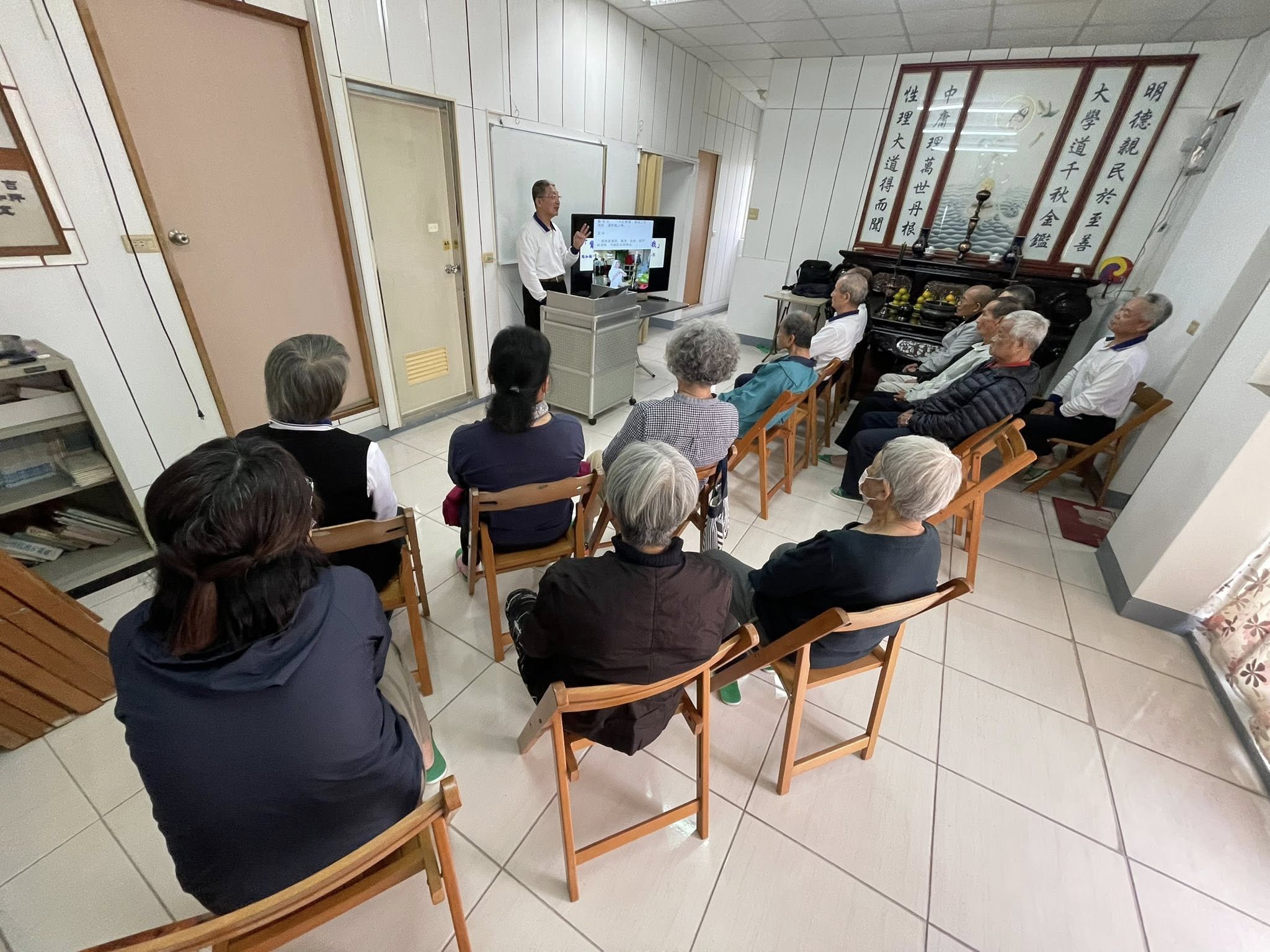 古坑陳氏佛堂邀請何點傳師慈悲成全,題目:「十字架上找真人」 - 1