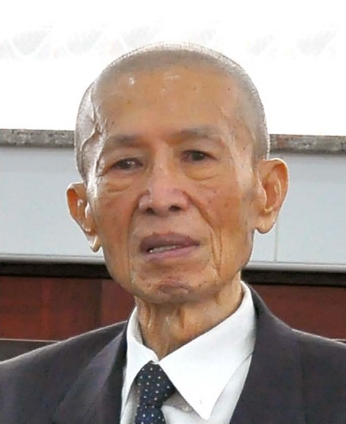 何紹棠前人側面肖像